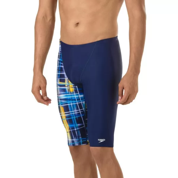 Speedo Mens Powerflex Eco Laser Sticks JammerSapphireGold