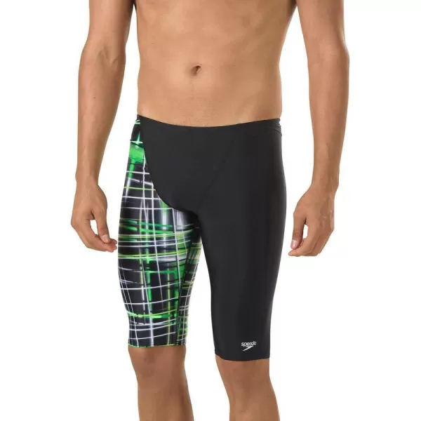 Speedo Mens Powerflex Eco Laser Sticks JammerSpeedo Green