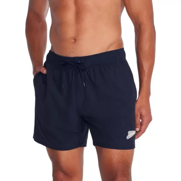 Speedo Mens Swim Trunk Knee Length Volley Comfort Liner Solid16 Peacoat 2024