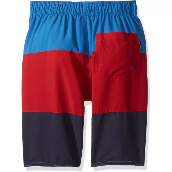 Speedo Boys Swim Trunk Knee Length Blocked VolleyDiscontinuedBright Ocean