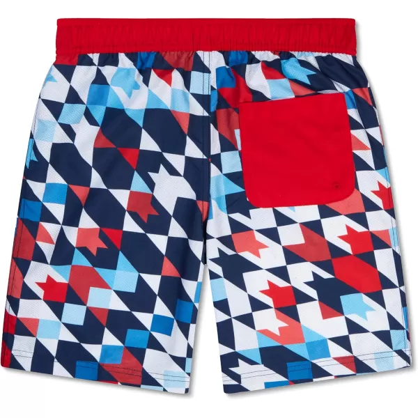 Speedo Boys Swim Trunk Knee Length Boardshort EBoard PrintedCafe Check