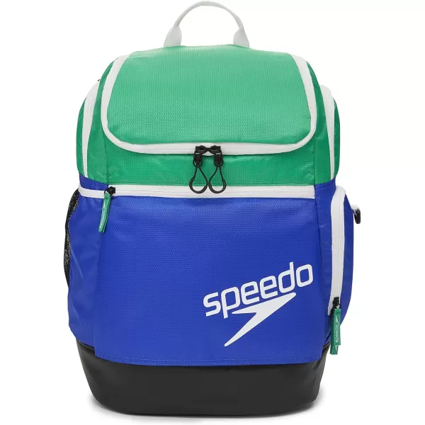 Speedo Large Teamster Backpack 35literBlueGreen 20