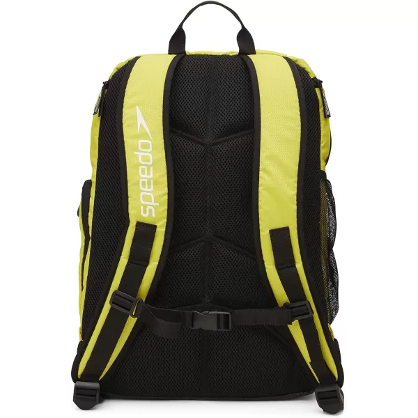 Speedo Large Teamster Backpack 35literSpeedo Yellow 20