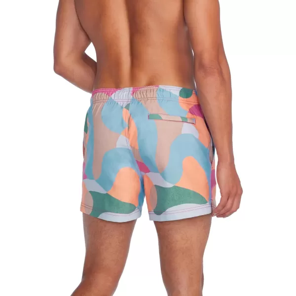 Speedo Mens Swim Trunk Short Length Redondo PrintedCurly Queue