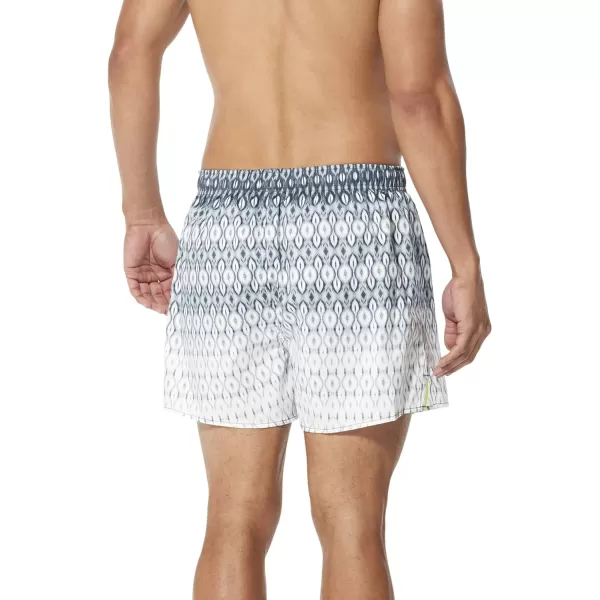 Speedo Mens Swim Trunk Short Length Redondo PrintedDeep Steel