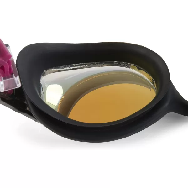 Speedo UnisexAdult Swim Goggles HydrosityMirrored BlackClear