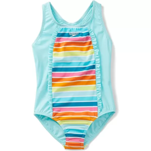 Rainbow Stripe Aqua