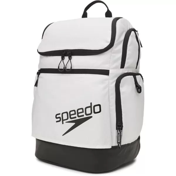 Speedo Large Teamster Backpack 35literWhiteBlack 20