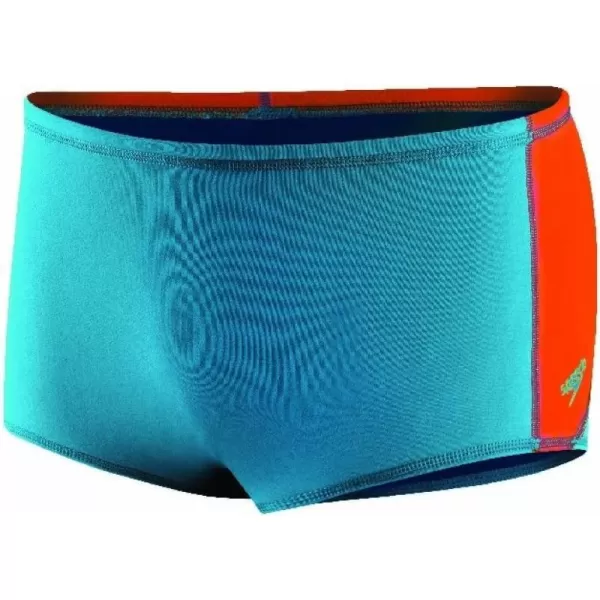 Speedo Mens Endurance Lite ColorBlock Drag Brief SwimsuitPeacock Blue