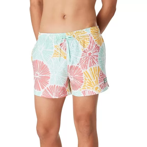 Speedo Mens Swim Trunk Short Length Redondo StripedOcean Burst