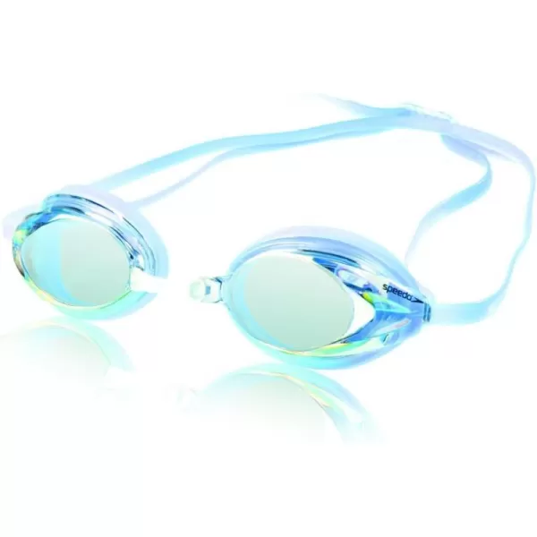 Speedo Womens Swim Goggles Mirrored Vanquisher 20  Manufacturer DiscontinuedBlue