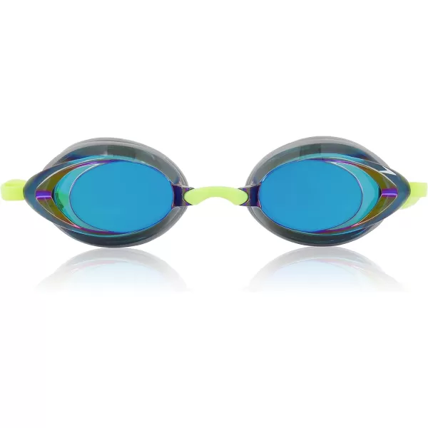 Speedo UnisexAdult Swim Goggles Mirrored Vanquisher 20MomentumCobaltEmerald