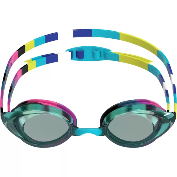Speedo UnisexAdult Swim Goggles Mirrored Vanquisher 20Pipeline Depths Ltd