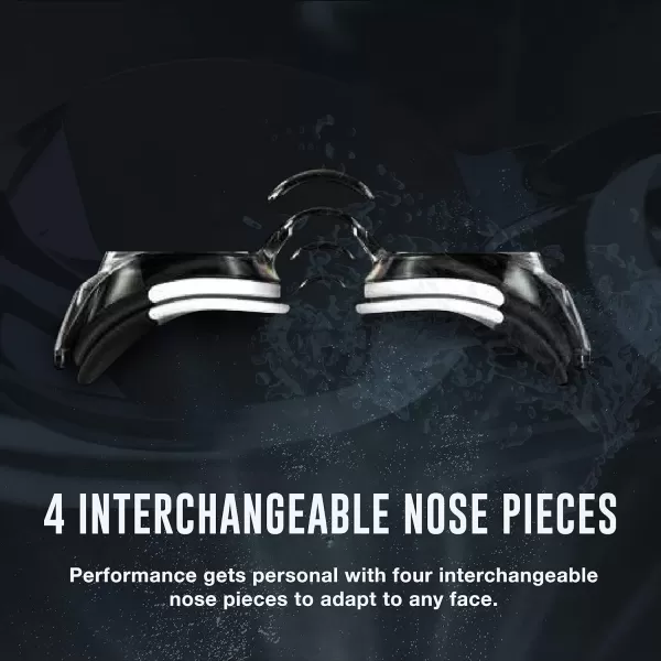 Speedo UnisexAdult Swim Goggles Mirrored Vanquisher 20RainbowGrey Medium