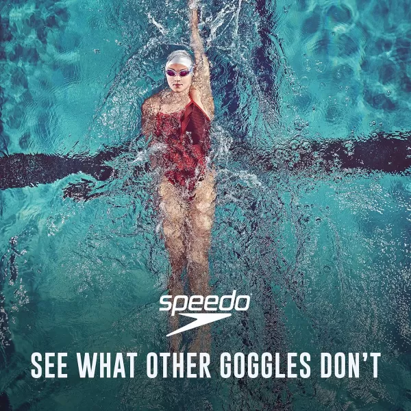 Speedo UnisexAdult Swim Goggles Mirrored Vanquisher 20RainbowGrey Medium