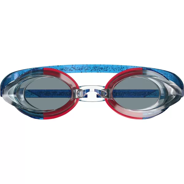 Speedo UnisexAdult Swim Goggles Mirrored Vanquisher 20Speedo Blue Ltd