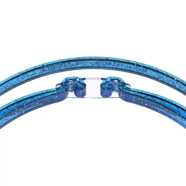 Speedo UnisexAdult Swim Goggles Mirrored Vanquisher 20Speedo Blue Ltd