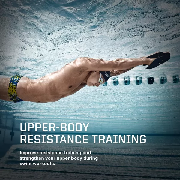 Speedo UnisexAdult Swim Training Power Plus PaddlesRed