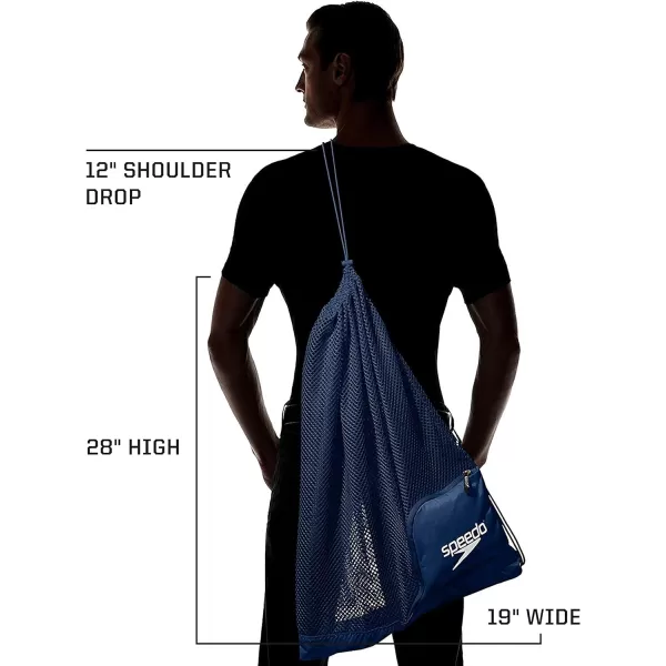 Speedo UnisexAdult Ventilator Mesh Equipment BagBlue Grotto