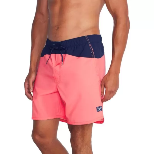 Speedo Mens Swim Trunk Mid Length MarinaCupid Coral