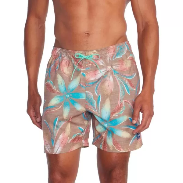 Speedo Mens Swim Trunk Mid Length Redondo FloralMiramar Floral