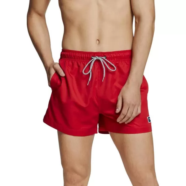 Speedo Mens Swim Trunk Short Length Redondo SolidSpeedo Red