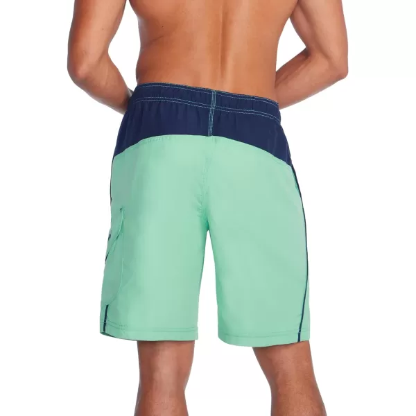 Speedo Mens Swim Trunk Knee Length Marina Sport VolleyArctic Glass