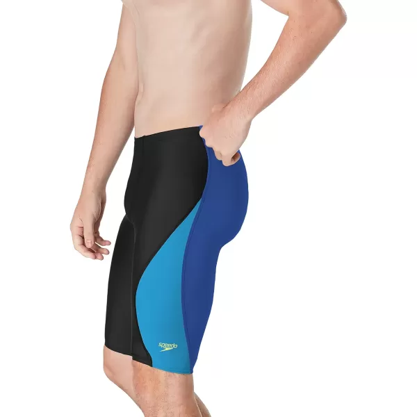 Speedo Mens Swimsuit Jammer ProLT SolidBlock Team Royal Blue