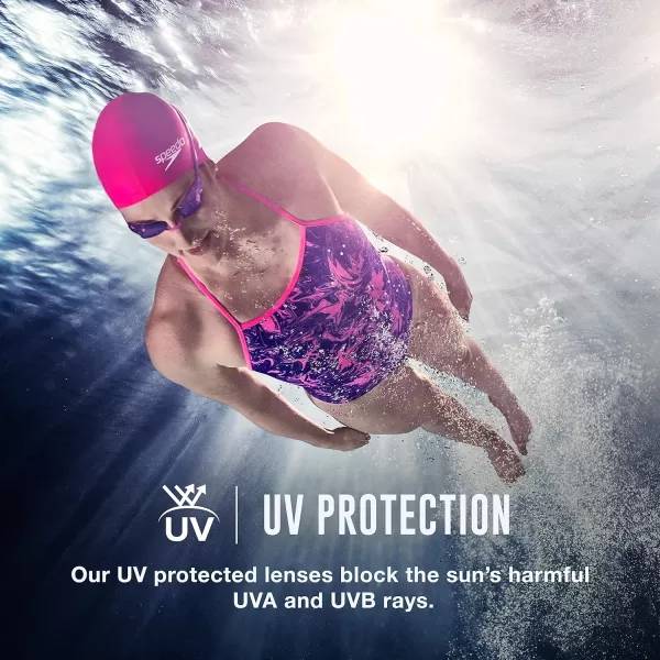Speedo Womens Swim Goggles Mirrored Vanquisher 20Blue