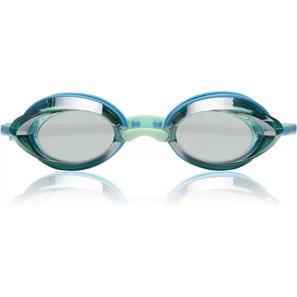 Speedo Womens Swim Goggles Mirrored Vanquisher 20BlueGrey