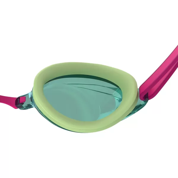 Speedo Womens Swim Goggles Mirrored Vanquisher 20Green TeaJadeEmerald