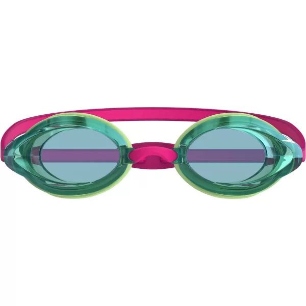 Speedo Womens Swim Goggles Mirrored Vanquisher 20Green TeaJadeEmerald