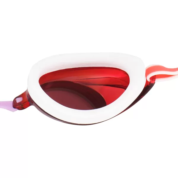 Speedo Womens Swim Goggles Mirrored Vanquisher 20Icy WhiteAblazeIrismirr