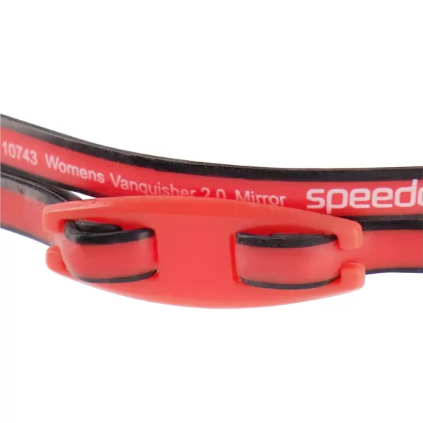 Speedo Womens Swim Goggles Mirrored Vanquisher 20Speedo BlackAmberRose Gold