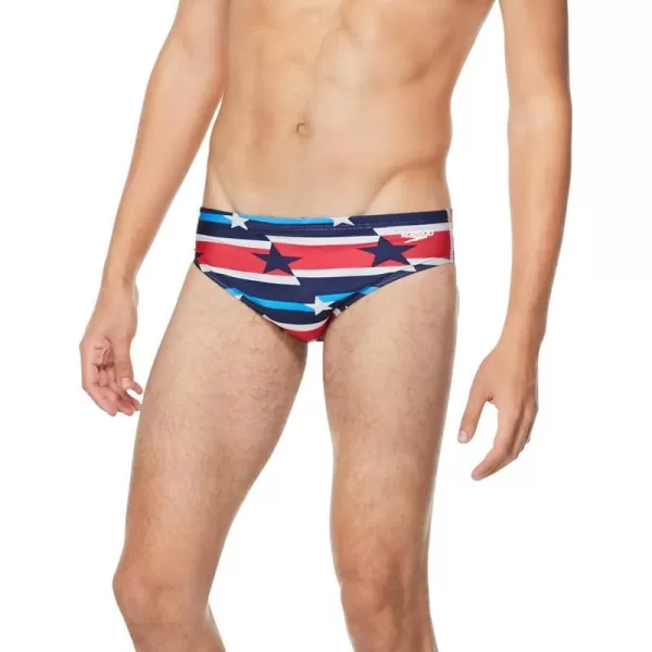 Speedo Mens Swimsuit Brief Endurance The OneRad whiteblue