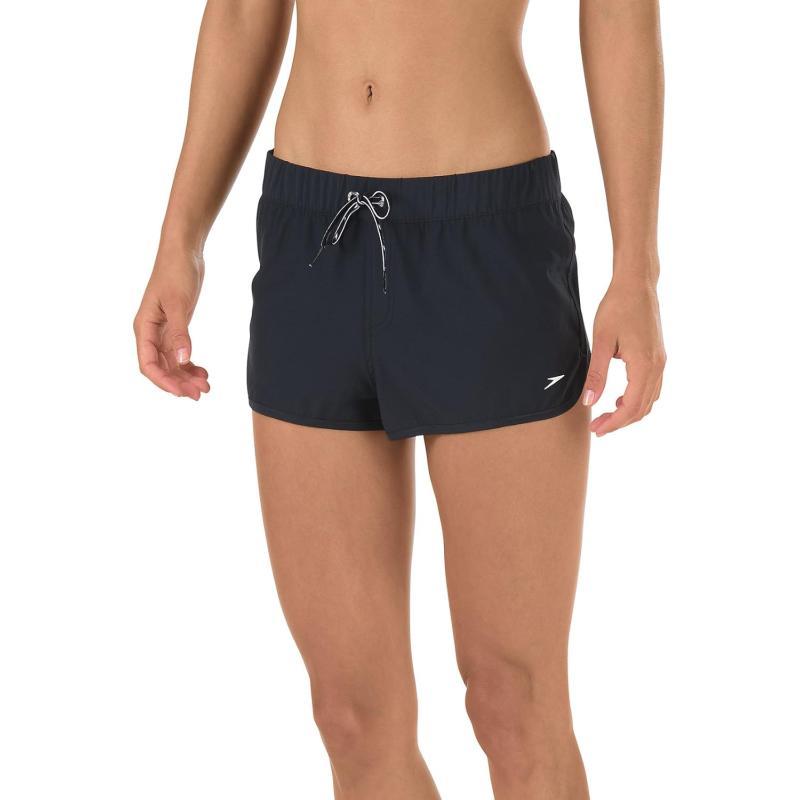 Speedo Women s Swimsuit Bottom Short Length Boardshort Speedo Black Speedo Women s Swimsuit Bottom Short Length Boardshort Speedo Black