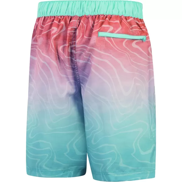 Mens Swim Trunk Knee Length Boardshort Bondi Printed20 Grand Coast