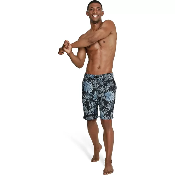 Mens Swim Trunk Knee Length Boardshort Bondi Printed20 Onshore Monumnet