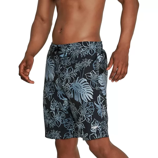 Mens Swim Trunk Knee Length Boardshort Bondi Printed20 Onshore Monumnet