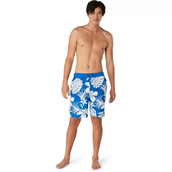 Mens Swim Trunk Knee Length Boardshort Bondi Printed20 Philo Palm Turkish Sea