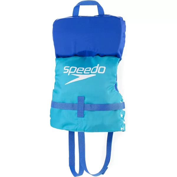 Speedo Baby Swim Infant Begin to Swim Flotation Life VestBlue AtollWhite Sharks