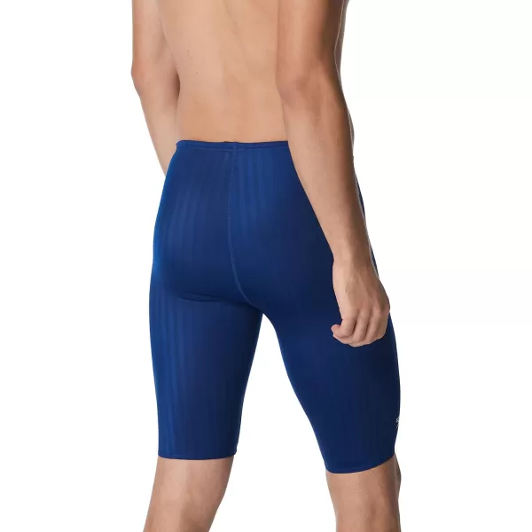 Speedo Big Boys Taper Splice Youth Jammer SwimsuitStandard Navy