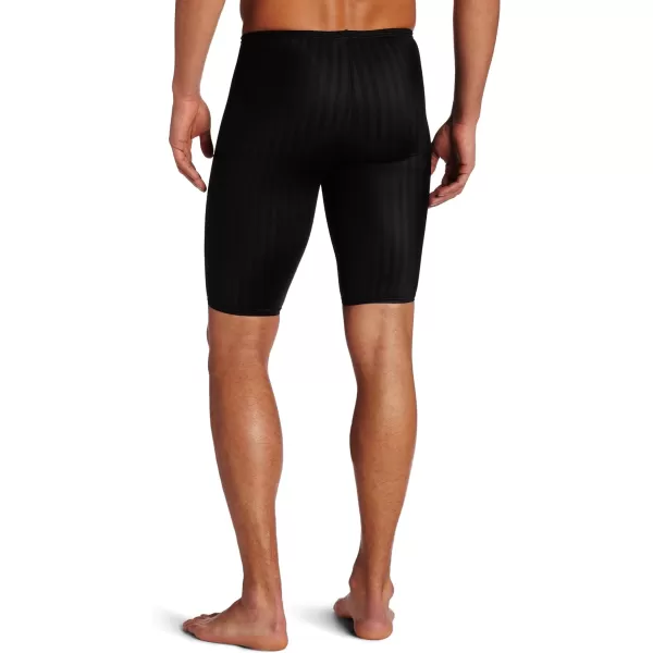 Speedo Big Boys Taper Splice Youth Jammer SwimsuitStandard Speedo Black