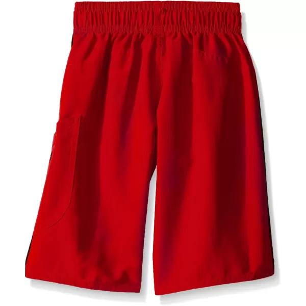 Speedo Boys Swim Trunk Knee Length Marina Volley YouthDiscontinuedAtomic Red