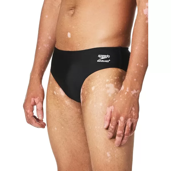 Speedo Boys Swimsuit Brief Endurance Solid YouthSpeedo Black