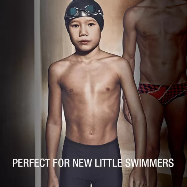 Speedo Boys Swimsuit Jammer Begin to Swim SolidWashed Navy