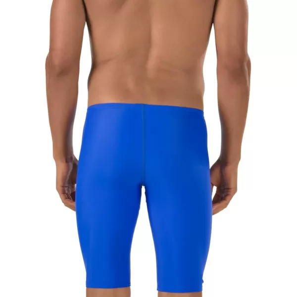 Speedo Boys Swimsuit Jammer Powerflex Eco Solid YouthDiscontinuedSpeedo Blue