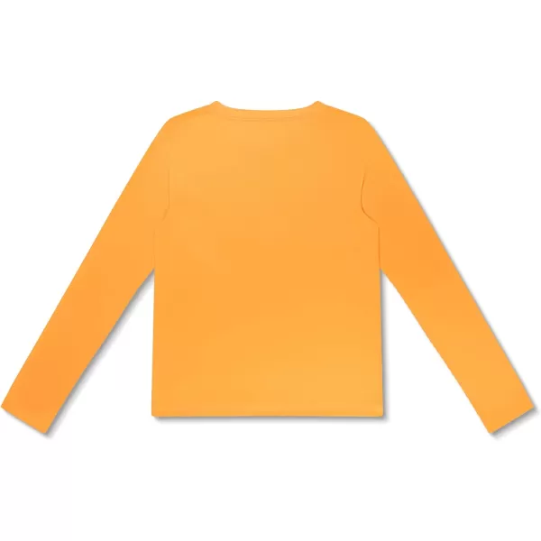 Speedo Boys UV Swim Shirt Long Sleeve Tee GraphicSurf Mandarin Peel