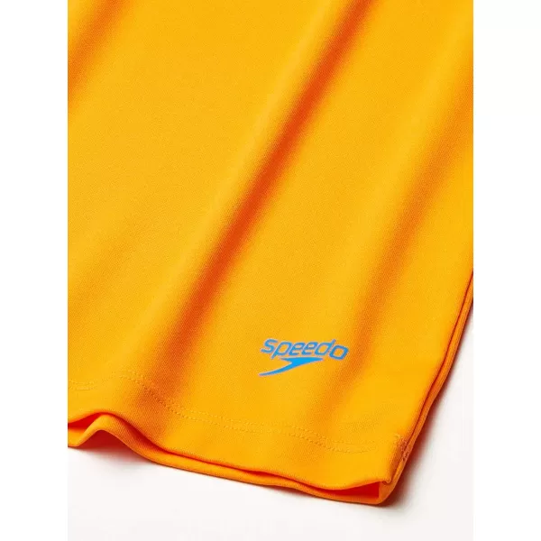 Speedo Boys Uv Swim Shirt Short SleeveSpeedo Orange