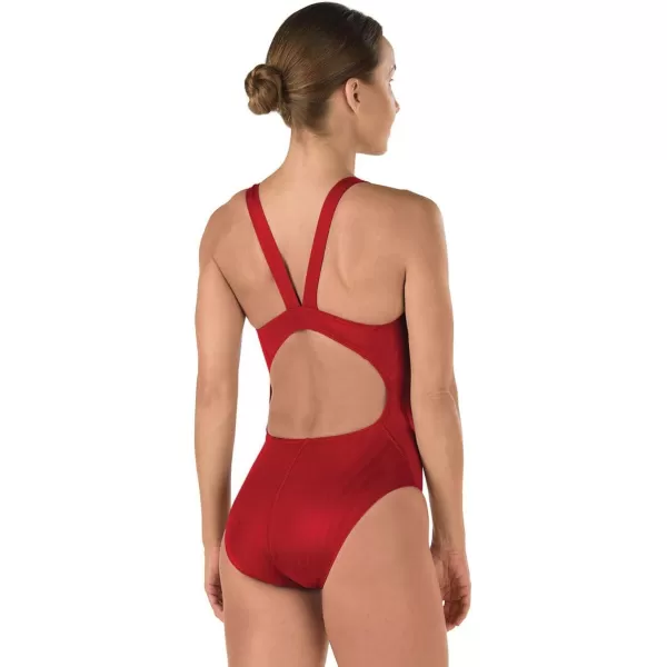 Speedo Female Swimsuit  Race Blend Aquablade Record breakerRed